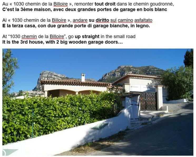 Bed & Breakfast Les Lillas Saint-Jeannet  Dış mekan fotoğraf